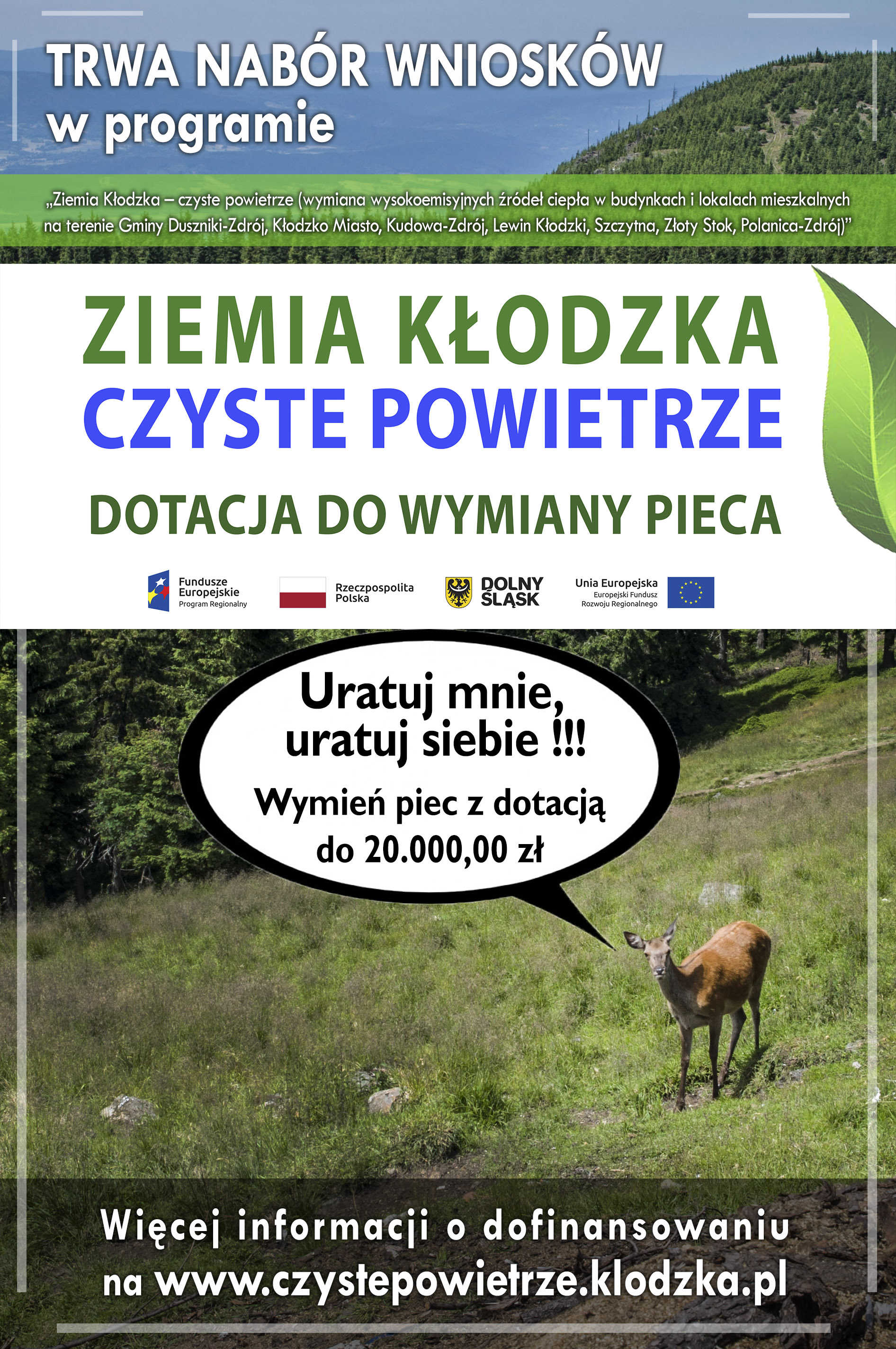 plakat - czyste powietrze