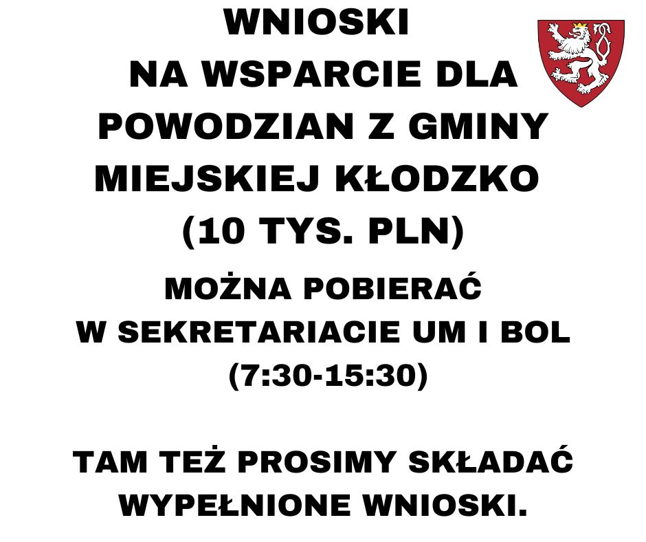 wniosek powodziowy