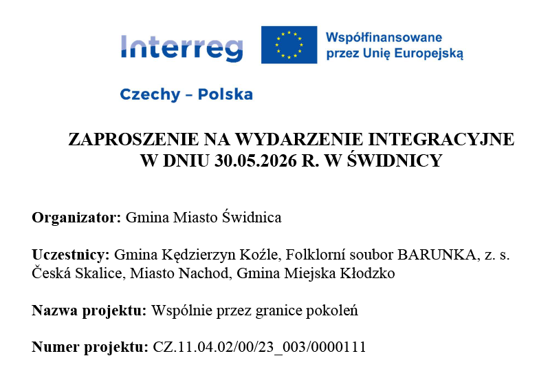 WYDARZENIE INTEGRACYJNE