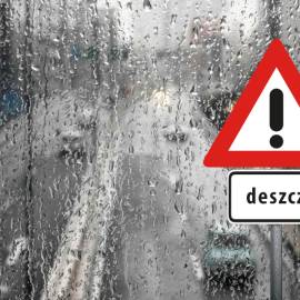 Ostrzeżenia meteorologiczne: Intensywne opady deszczu, stopień: 2